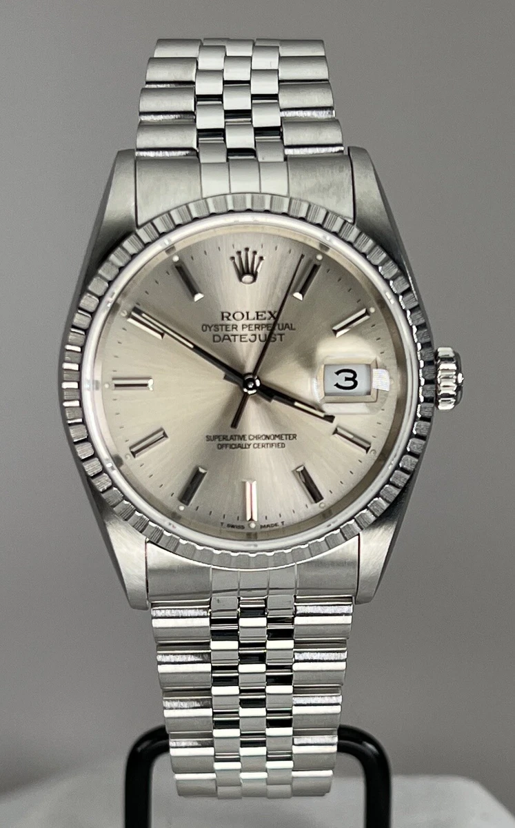 Rolex 16220 Stainless dial Automatic Watch | eBay