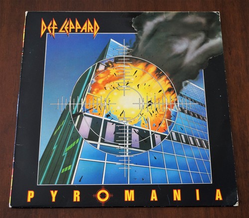 Def Leppard - Pyromania 1st Press Vinyl Greek 1983 LP Vertigo Lbl ORG ...
