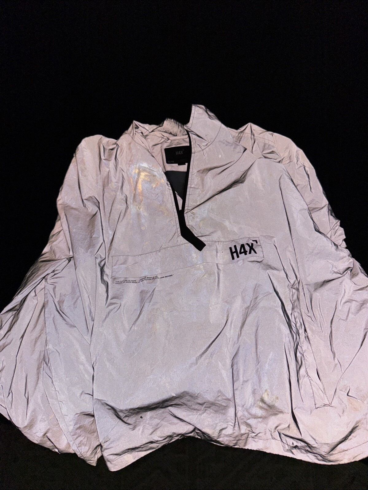 H4X Reflective Silver Pullover Jacket - image 1