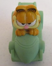 Garfield-Green Pullback Race Car-2.5In Long-KFC-1996-Paws