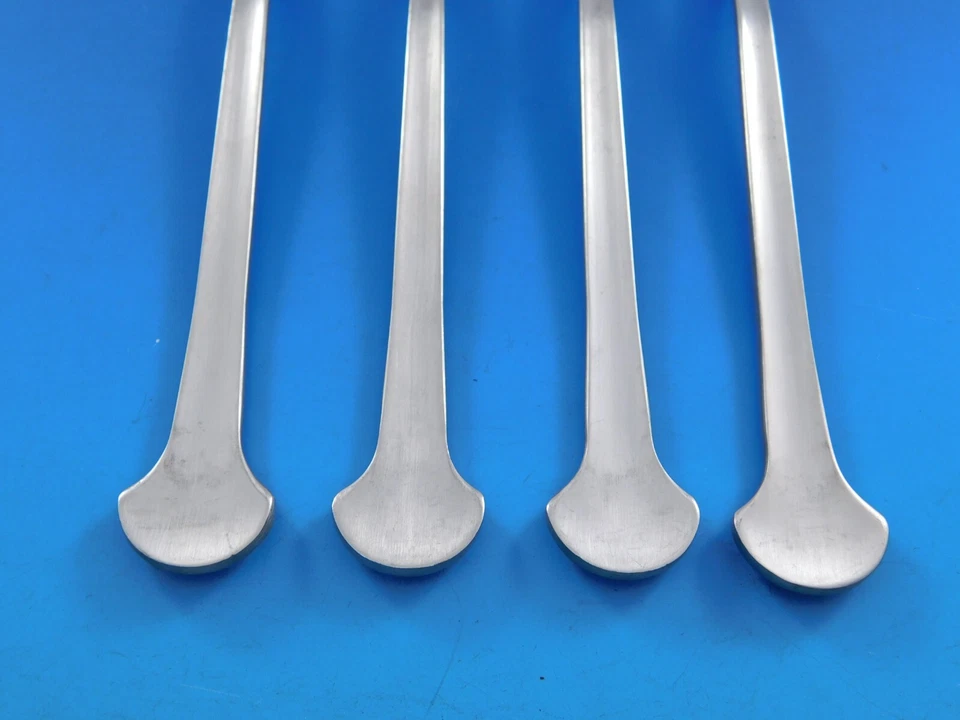 Juego de 4 horquillas de pastelería de acero inoxidable Sigma by Christofle Francia 3 dientes 6 1/4" Foto 3 de 4