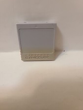 Official Nintendo GameCube 59 Block Memory Card Gray DOL-008  Has yellowing  