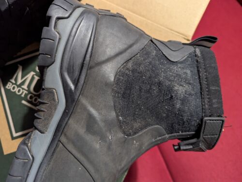 Apex Muck Boots AXMZ Men's size 8 / 42 - Black - Picture 6 of 9