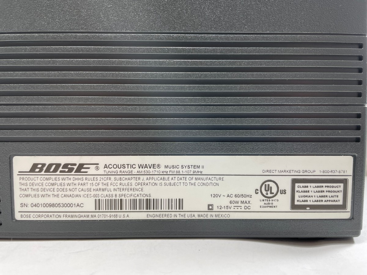 C865☆BOSE Wave Music System AWRCCC/完動品！ mdT2N-m84400890518 