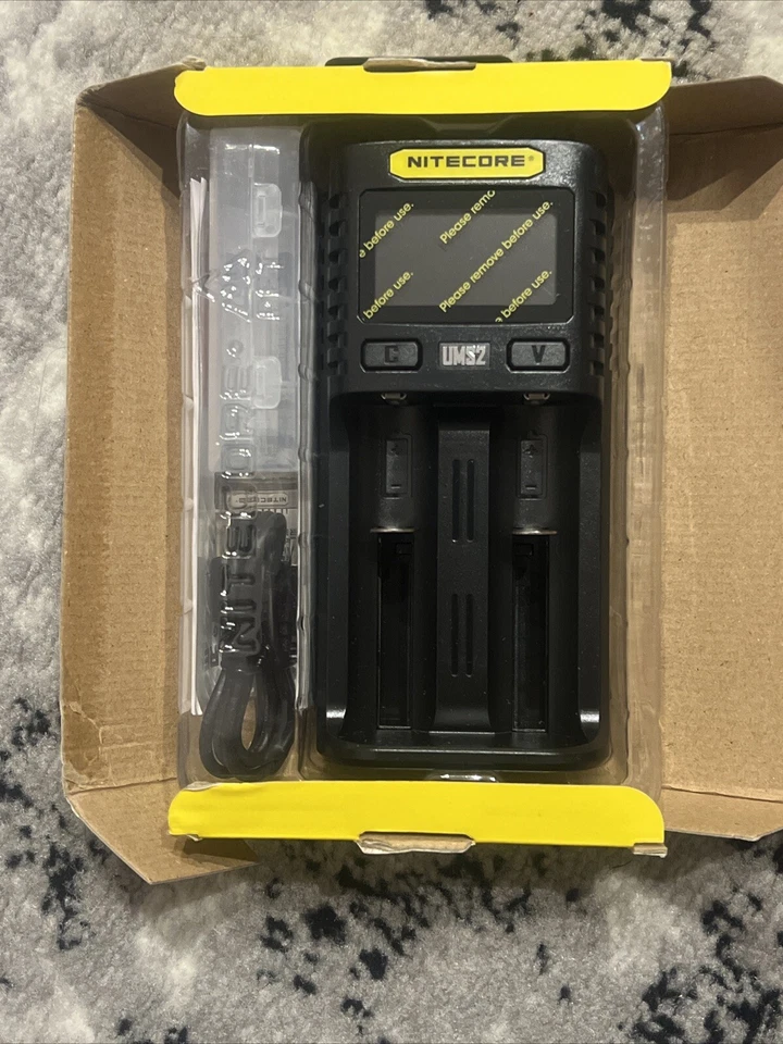 Nitecore UMS2 Intelligent USB Superb Charger Rechargeable Battery Li-Ion/Nimh - Image 3 of 3