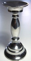 Kerzenleuchter 23Cm Silber FüR Stumpenkerze KerzenstäNder Kerzenhalter Tischdeko