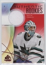 2024 Upper Deck SP Game Used Authentic Rookies Red Jersey Devin Cooley #252 0y2g