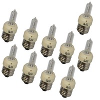 10 X Näve 464387 JD Halogen-Leuchtmittel RöHrenform 75W E27 Klar 1500Lm 230V