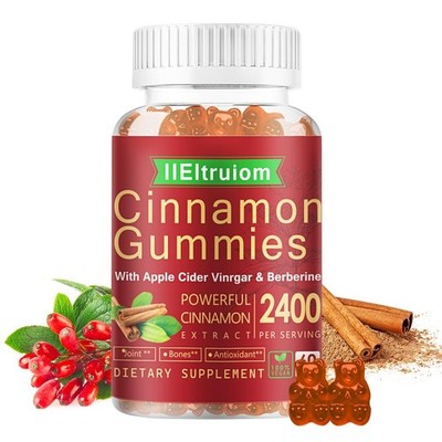 IIEltruiom 120 ct Ceylon Cinnamon Gummies Vegan