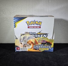 Unbroken Bonds - Pok mon Sun Moon TCG - EMPTY Display Booster Box