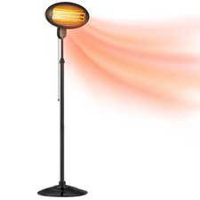 DONYER POWER Electric Quartz Patio Heater Garden Heater Waterproof Outdoor Fr...