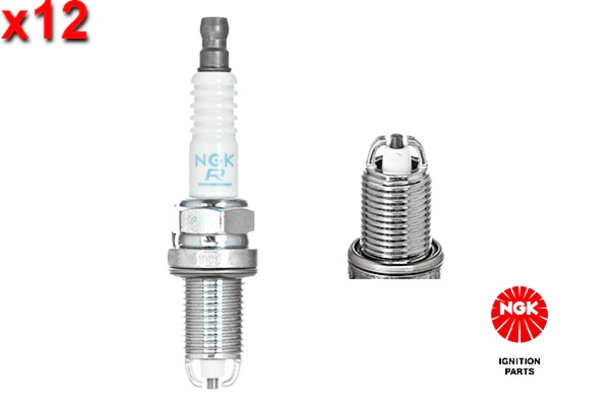 NGK 12x Spark Plug For ALPINA B3 BERTONE BMW CITROEN DACIA DAEWOO 86-18 5962.OE