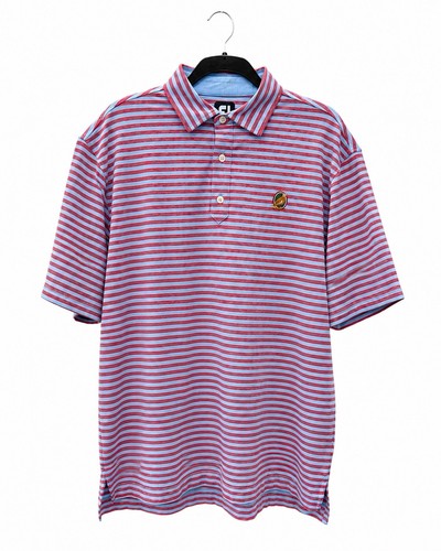 FootJoy Brays Island Logo Mens Large Golf Polo Performance Shirt