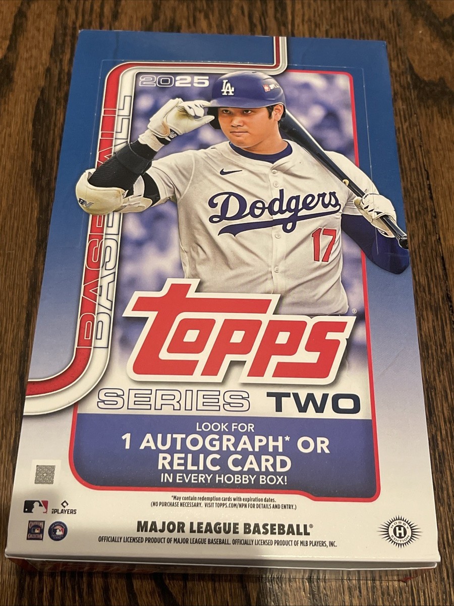 2025 Topps Series 2 Baseball Hobby Box - Complete Unsealed