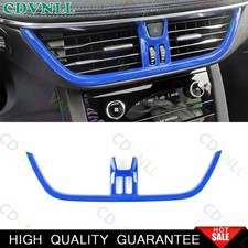 Cubierta de ventilación de salida de aire para consola central azul brillante para Ford Escape 2020-2025