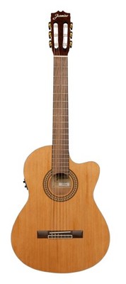 Jasmine JC27CE-NAT Nylon String Acoustic Electric Classical Guitar. Natural