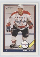 1991-92 O-Pee-Chee Mike Lalor #483 0b4