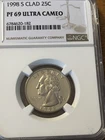 1998-S Washington Quarter Proof — photo from another recent sale
