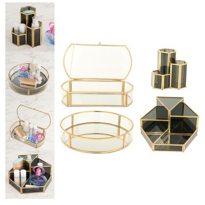 Multifunktionaler Make-up Organizer Aufbewahrungsbox für Countertop Table