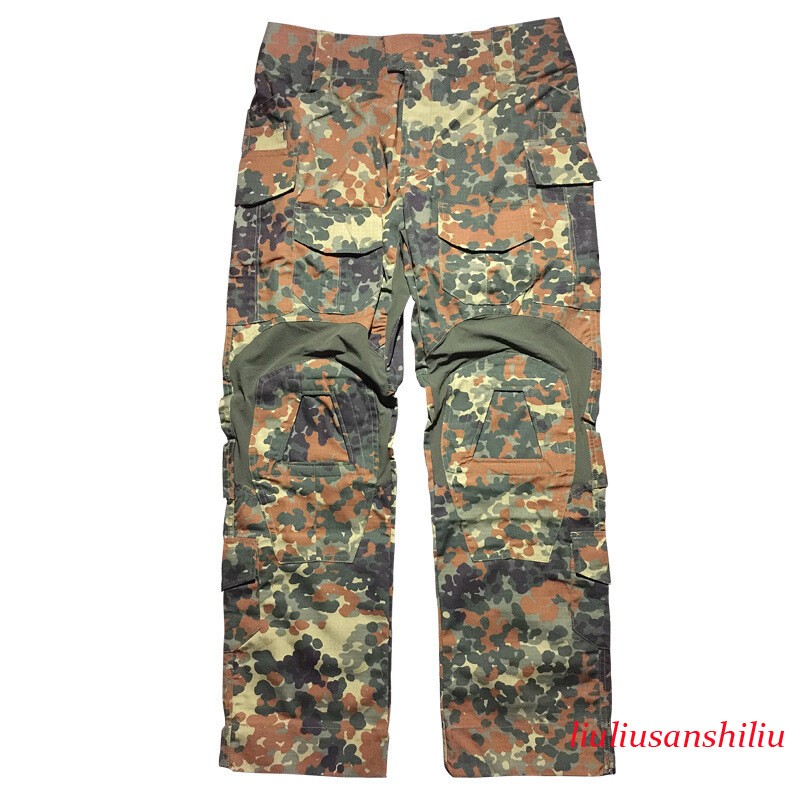 Mens Army Gen3 Combat Cargo Pants G3 Military Tactical SWAT Casual Trousers Camo