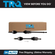 TRQ Front CV Axle Shaft Assembly Set Fits 2015-2018 Nissan Murano