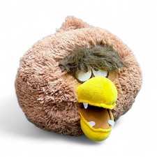 Angry Birds Star Wars Chewbacca Plush Toy Commonwealth Brown Bird Shaggy Fur