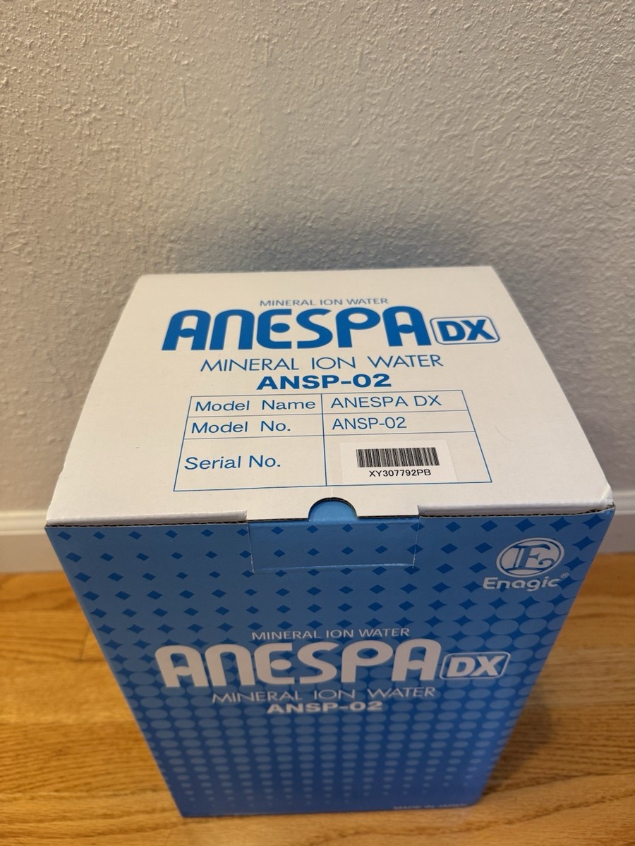 Enagic ANESPA DX ANSP-02 Mineral Ion Water Machine - New in Box | eBay