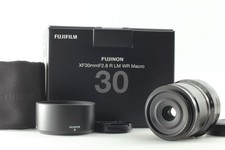 [Unused] Fujifilm XF 30mm f/2.8 R LM WR Macro Lens From JAPAN