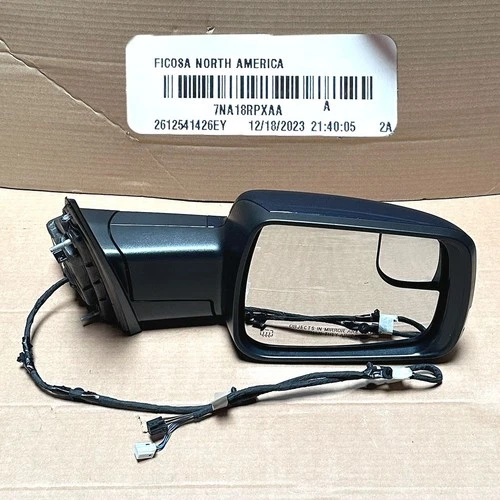 NEW OEM 2023-2024 Ram 1500 Mopar Outside Rear-View Mirror, Right - 7NA18RPXAA
