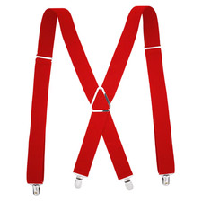 4 Clips 2.5/3.5CM Wide Men Suspenders Women Elastic Adjustable Adult Braces Susp