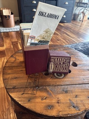 Map Organizer Full Of Vintage Maps