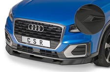 Cup Spoiler Lippe Ansatz matt Carbon Look für Audi Q2 S-Line CSL457-M