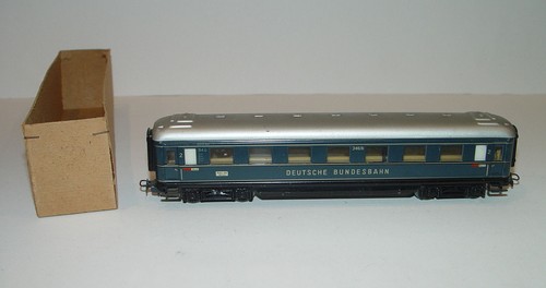 Märklin 346/6 bzw. 4014 Version 5 FD-Zug-Postwagen Schürzenwagen v. 1955 | Zustand: Gebraucht