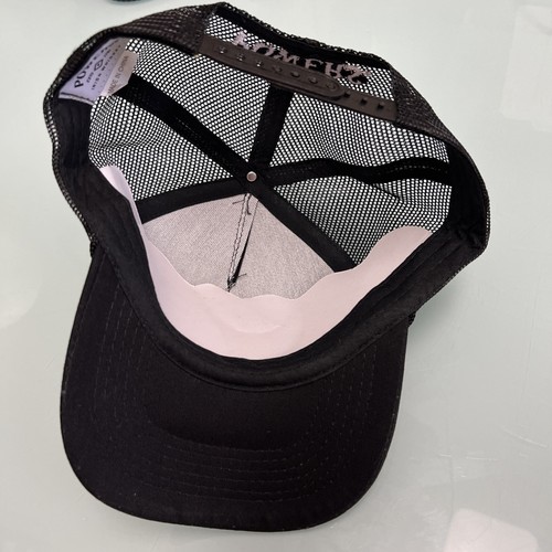 Powers Irish Whiskey Rope SnapBack Truckers Hat Black Embroidered NEW - Picture 7 of 11