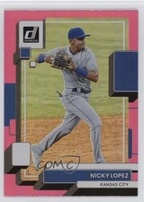 2022 Panini Donruss Holo Pink Nicholas Lopez Nicky Lopez #91 0t2