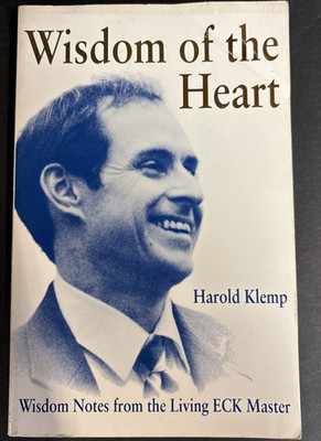 Wisdom of the Heart By Harold Klemp ECK Master Paperback 1992 Rare Eckankar