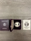 1987 US Proof Silver Eagle - 1 oz .999 Fine Silver Coin BOX & COA