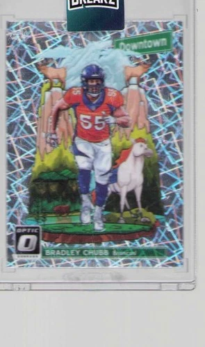 2018 Donruss Optic - Downtown Bradley Chubb #DT-17 (RC)