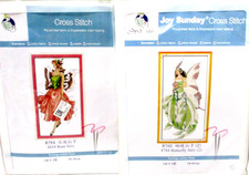 Fairy Cross Stitch Kits Butterfly & Rose 14 C...