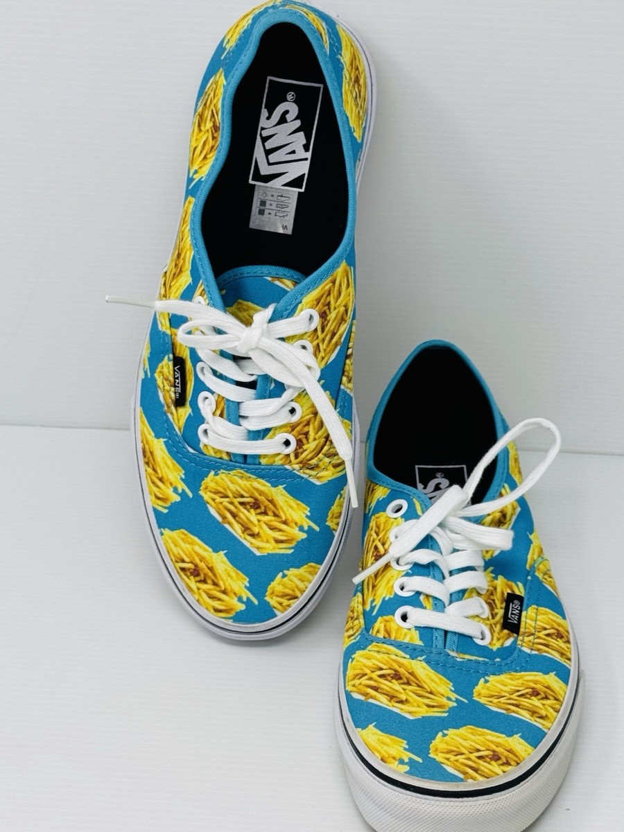 VANS Authentic Late Night Pack Fries Athletic Skate Shoes Mens Size 7.5 Womens 9 VANS Authentic Late Night Pack Fries Athletic Skate Shoes  main image 3