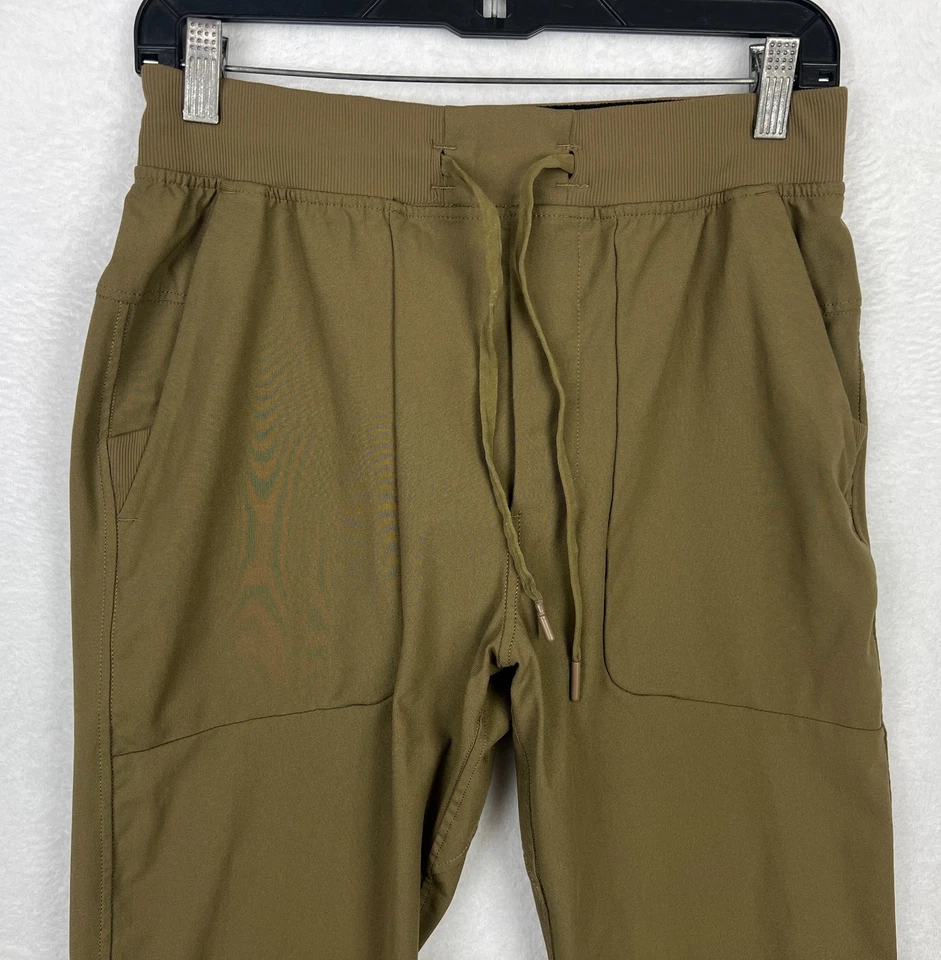 Мужские тренировочные штаны Lululemon ABC Joggers средний размер артефакт коричневые хаки эластичные - Изображение 2 из 4