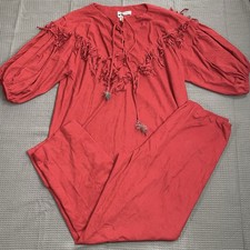 Vintage Native American Style Outfit 13-14 Mary Martin Rainbow Of California