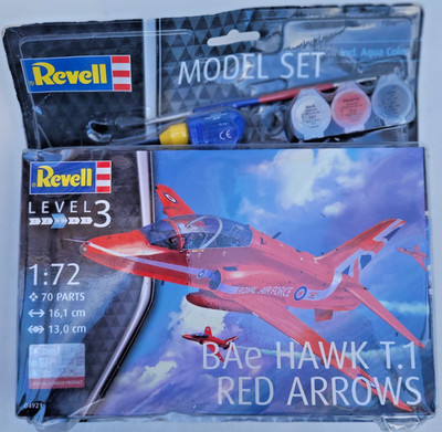 Revell BAe Hawk T. Red Arrows 04921 1:72 Flugzeug Modellbausatz Set Neu 2015 Sealed