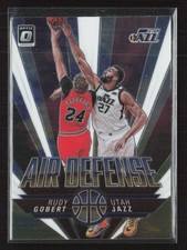 2021-22 Donruss Optic #1 Rudy Gobert Air Defense Utah Jazz (H)