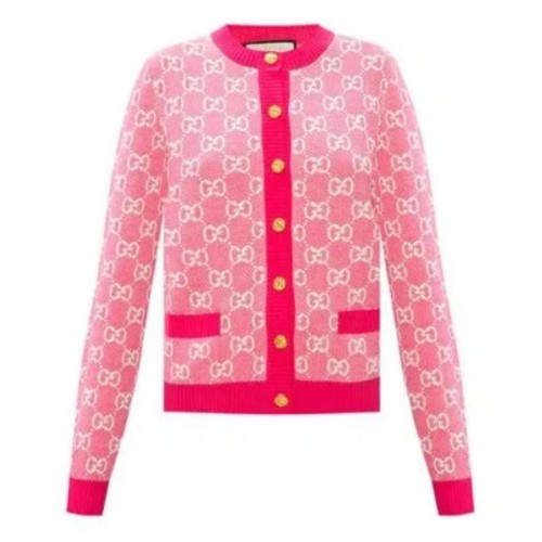 Gucci GG Cotton Wool Jacquard Cardigan