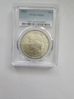 SILVER 1922 PEACE DOLLAR MS64 GRADED PCGS 1$ 90% AG P MINT COIN