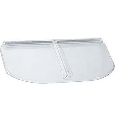 53 In. W X 38 In. D X 2-1/2 In. H Premium Heavy-Arched Flat Window Well Cover