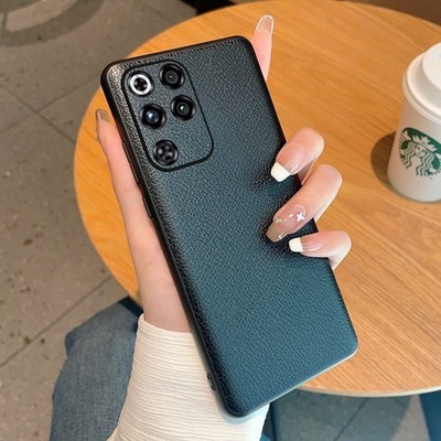 For ZTE nubia RedMagic 11s Pro+, Hybrid Armor Leather Skin Feel Back Case Cover