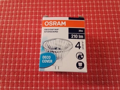 Stückpreis Osram Halogen Decostar 51S 44860 WFL 20W 210lm 12V GU5,3 36° Neu+OVP