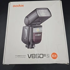 *READ* US Godox V860III-S 2.4G TTL HSS Flash Speedlite Light For Sony+ Battery
